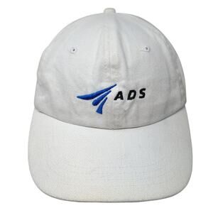 ADS Financial Services Solutions Slideback Baseball Cap White One Size Sportcap